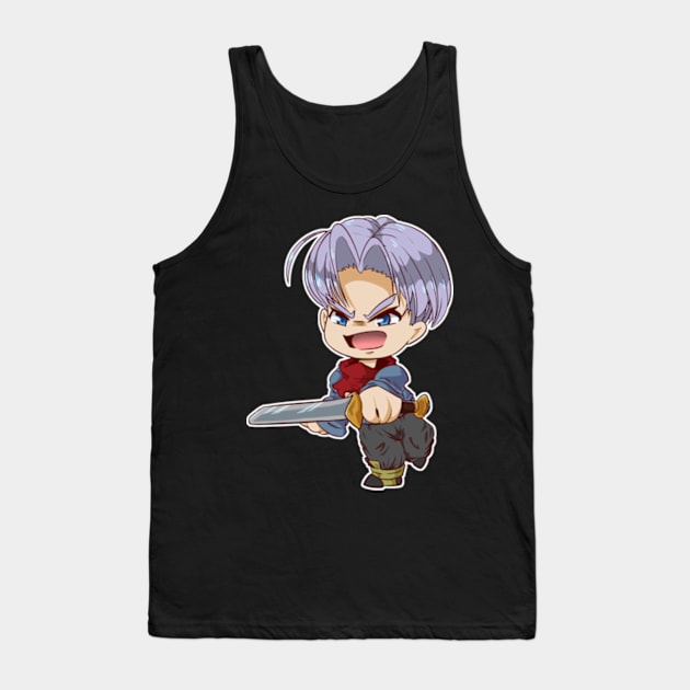 Chibi Trunksu Tank Top by kelsmister